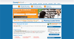 Desktop Screenshot of countyrxcard.com